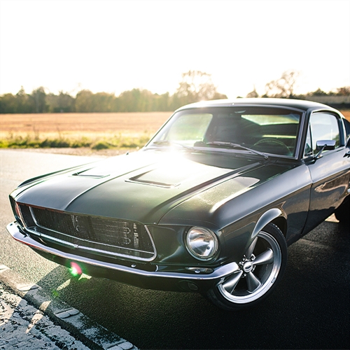 1968 Ford ‘Bullitt Mustang Driving Experience 8 or 12 laps - Black Mustang Close Up 1968 Ford ‘Bullitt Mustang Driving Experience 8 or 12 laps - Black Mustang Close Up